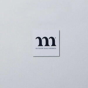 �����R muraco m SQUARE STICKER WHITE M�X�N�G�A�X�e�b�J�[�z���C�g �X�N�G�A�`�� PVC ���S �}�b�g�R�[�g A008