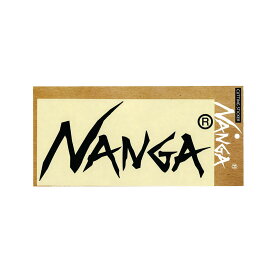 NANGA ナンガ NANGA LOGO CUTTING STICKER XS ナンガ ロゴカッティングステッカー XS