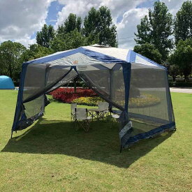 スクリーンテント スクリーンタープ 蚊帳 メッシュ 日除け 防虫ネット 8人以上 レジャー テント キャンプ アウトドア
