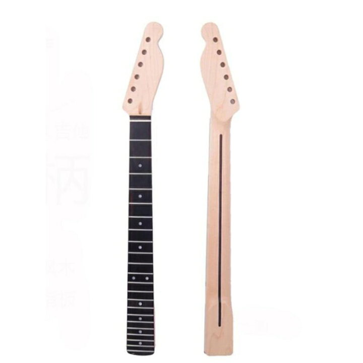 WWHJR 未完成エレキギターネックメイプルボディ24フレットギターネック  