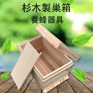 バンブルビー巣箱 ハチ巣箱 蜜蜂 ミツバチ 飼育巣箱 杉木製巣箱 みつばち飼育用巣箱 厚さ1.0cm 養蜂器具 …