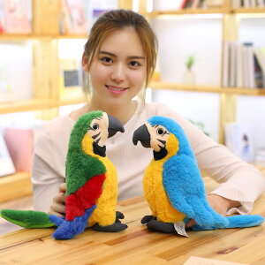 インコのぬいぐるみ 動物 鳥 置物 子供のプレゼント 子ども 誕生日 プレゼント ぬいぐるみ かわいい に伴う クリスマス ギフト 女の子 バレンタインデーのプレゼント