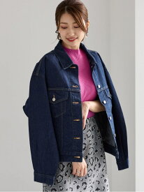 【SOMETHING】デニムジャケット Te chichi テチチ ジャケット・アウター ノーカラージャケット ブルー ネイビー【送料無料】[Rakuten Fashion]