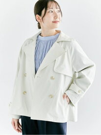 【SALE／34%OFF】【撥水/花粉防止】ショートトレンチコート Te chichi TERRASSE テチチ ジャケット・アウター その他のジャケット・アウター ベージュ カーキグリーン ホワイト【RBA_E】【送料無料】[Rakuten Fashion]