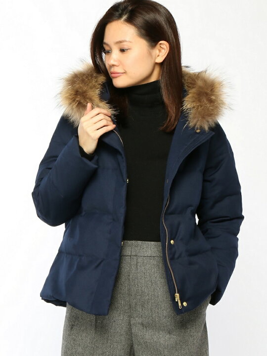 楽天市場】【SALE／30%OFF】Techichi/ファーフード ショートダウン 