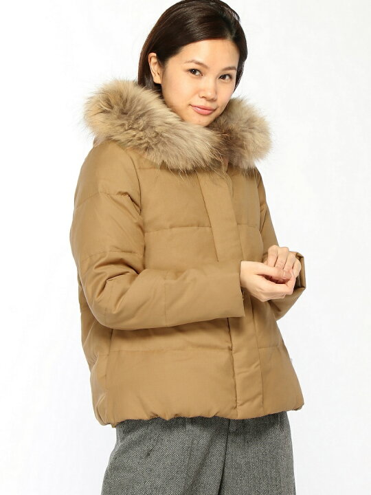 楽天市場】【SALE／30%OFF】Techichi/ファーフード ショートダウン 