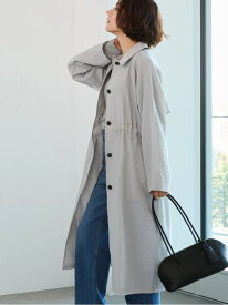 シアーステンカラーコート Te chichi テチチ ジャケット・アウター その他のジャケット・アウター ベージュ グレー【送料無料】[Rakuten Fashion]