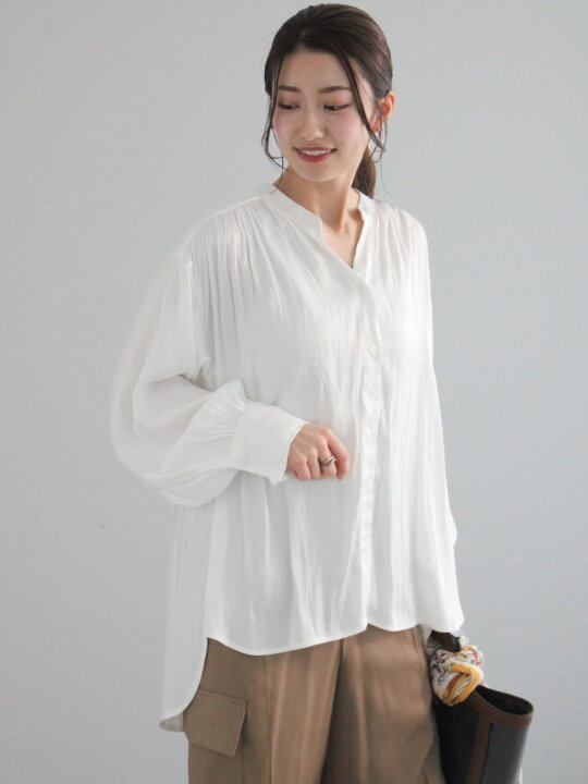 楽天市場】【SALE／33%OFF】割繊シルエットルーズシャツ Te chichi 