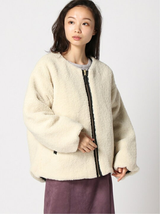 楽天市場】【SALE／70%OFF】Lugnoncure/リバーシブルボアショート 