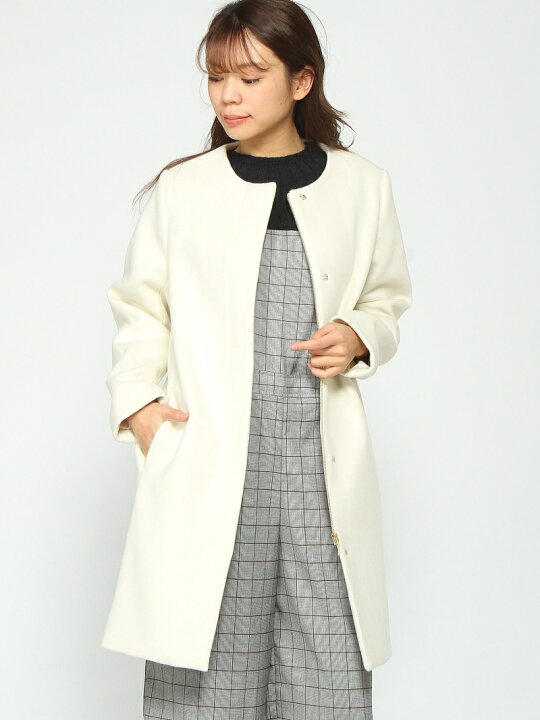 楽天市場】【SALE／60%OFF】Techichi/ノーカラーコート Te chichi 