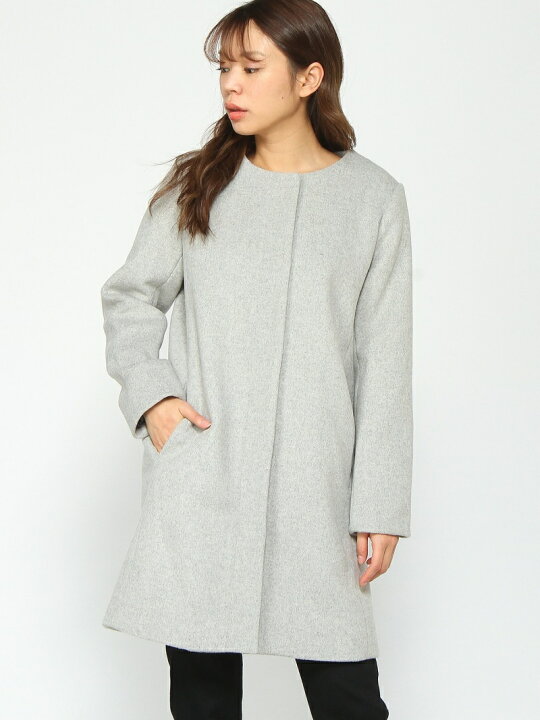 楽天市場】【SALE／60%OFF】Techichi/ノーカラーコート Te chichi 