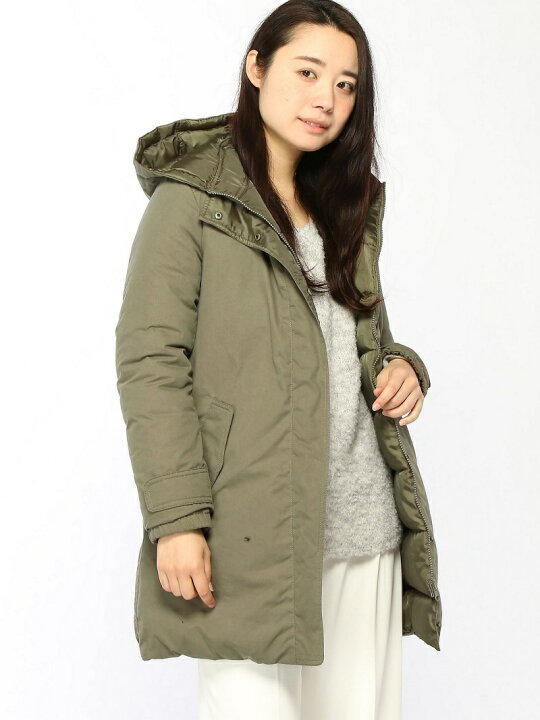 楽天市場】【SALE／60%OFF】Lugnoncure/リバーシブル中綿フードコート 