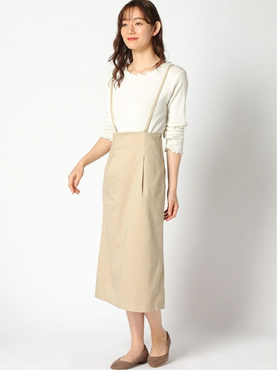 楽天市場】【SALE／50%OFF】Techichi TERRASSE/サス付タイトスカート 