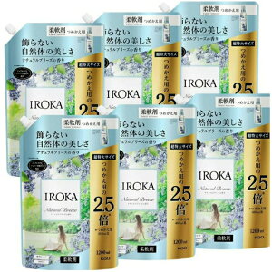 CJ@tAtOX IROKA _ i`u[Y̍ 1200ml e×6Zbg@tq