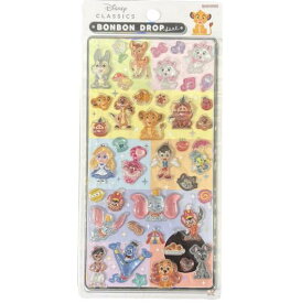 クラシック ボンボンドロップシール 正規品 S8812039 サンスター文具 ディズニー シール 千葉西倉庫
