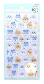 3匹　ちいかわ シール ちいかわ × ハチワレ × うさぎ ボンボンドロップシール S8542945 サンスター文具