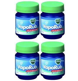4個セット ヴイックスヴェポラップ 50g 大正製薬 Vicks 指定医薬部外品 千葉西倉庫