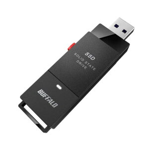 �o�b�t�@���[ SSD-PUT500U3-BKA TV�Ή� PC��USB3.2 Gen1 �X�e�B�b�N�^�O�tSSD �L����q��