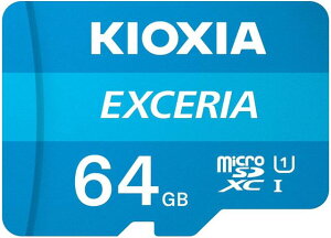 KIOXIA(�L�I�N�V�A) microSD 64GB UHS-I Class10 (�ő�Ǐo���x100MB/s) KLMEA64G EXCERIA ���q��
