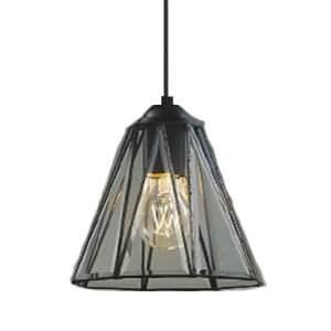 ペンダントライト ガラス カットガラス フィラメント電球 ハンドメイド レトロ 吊り下げ 引掛シーリング コイズミ トイレ ダイニング キッチン KOIZUMI おしゃれ かわいい 電球色 led 交換 新築