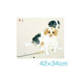 楽天市場 犬 日本画 絵画 アート 美術品 骨董品 民芸品 ホビーの通販