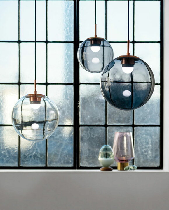 楽天市場】ペンダントライト オーデリック ガラス 電球色 銅色  