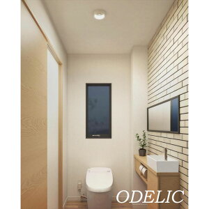 トイレ 照明 センサー LED 北欧 シーリングライト ♪ ODELIC 正規品 トイレ用 小型 FLAT PLATE オーデリック 薄型 シンプル おしゃれ 昼白色 電球色 オフホワイト色 非調光 LED一体型 天井照明 OL291444