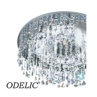 シャンデリア ODELIC おすすめ 人気 モダン オーデリック 〜10畳 クリスタルガラス 映え エレガント プリ…