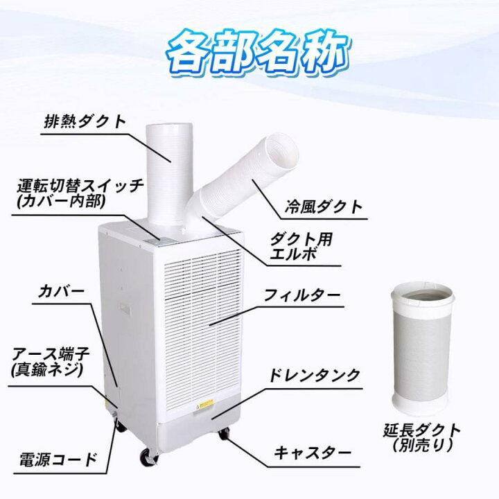 冷風機 ※タンク汚れあり TJ6915 楽天市場】スポットクーラー GWY-22/25 