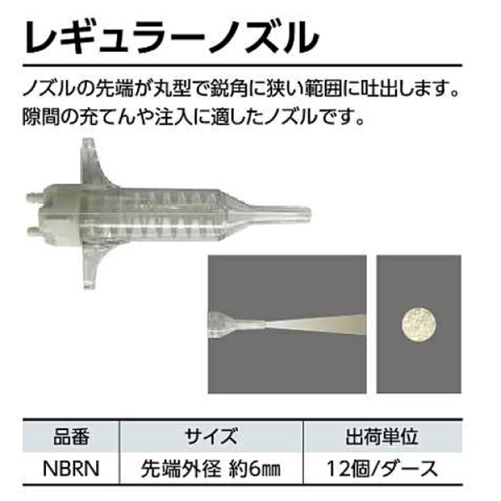 楽天市場】【ABC商会】インサルパック レギュラーノズル（NB-PRO充てん 