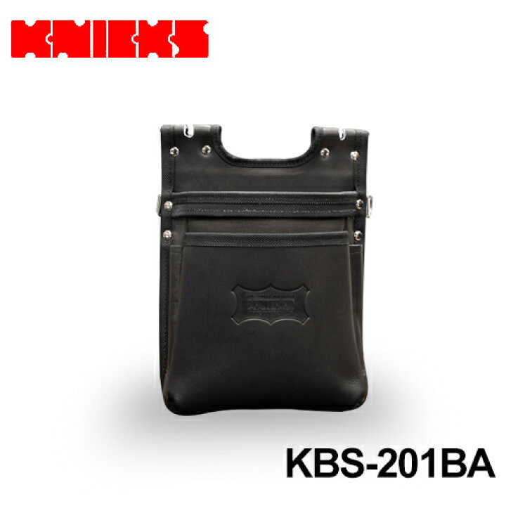 楽天市場】ニックス (knicks) ［KBS-201BA］ ヌメ革建築用2段腰袋 