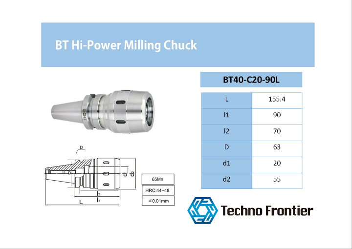 楽天市場】BT40 ミーリングチャック・コレットセット (BT40-C20-90 