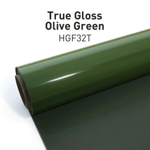 KKVINYL �J�[���b�s���O�t�B���� True Gloss Olive Green HGF32-T (1.52mx18m)