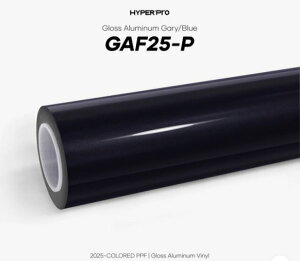 KKVINYL HyperPRO �J���[PPF Gloss Aluminum Gray/Blue GAF25-P(1.52mx15m)