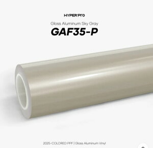 KKVINYL HyperPRO �J���[PPF Gloss Aluminum Sky Gray GAF35-P(1.52mx15m)
