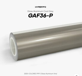 KKVINYL HyperPRO カラーPPF Gloss Aluminum Cool Gray GAF36-P(1.52mx15m)