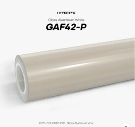 KKVINYL HyperPRO カラーPPF Gloss Aluminum White GAF42-P(1.52mx15m)