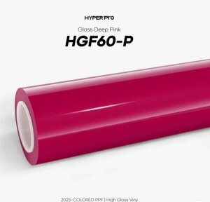KKVINYL HyperPRO �J���[PPF Gloss Deep Pink HGF60-P(1.52mx15m)