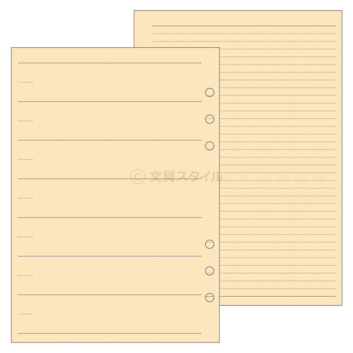 楽天市場】＼本日Point2倍／【システム手帳リフィル】Davinci ダ