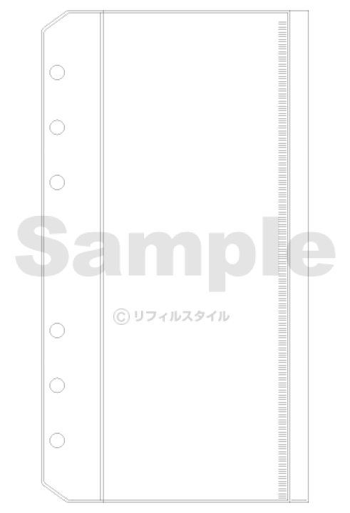 Saving リフィル 田中茶々♡ ダヴィンチ システム手帳リフィル ミニ5（M5） チェックリスト DMR342