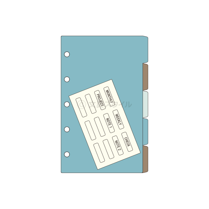 楽天市場】＼本日Point5倍／【システム手帳リフィル】Davinci ダ