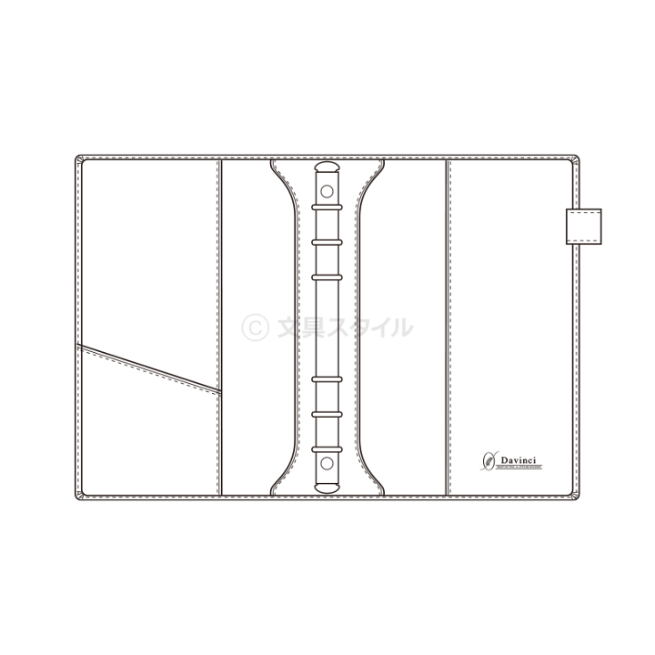 楽天市場】＼本日Point5倍 Xmasクーポン割引／【システム手帳】Davinci