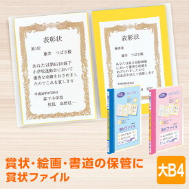 ＼本日Point2倍／【学習文具】賞状ファイル 大B4サイズ 八二サイズ 賞状入れ 賞状ケース 賞状ホルダー 賞状の収納 保管 収納ケース 10ポケット 20枚収納 ファイル クリアファイル ホルダー 幼稚園 小学生 中学生 子供
