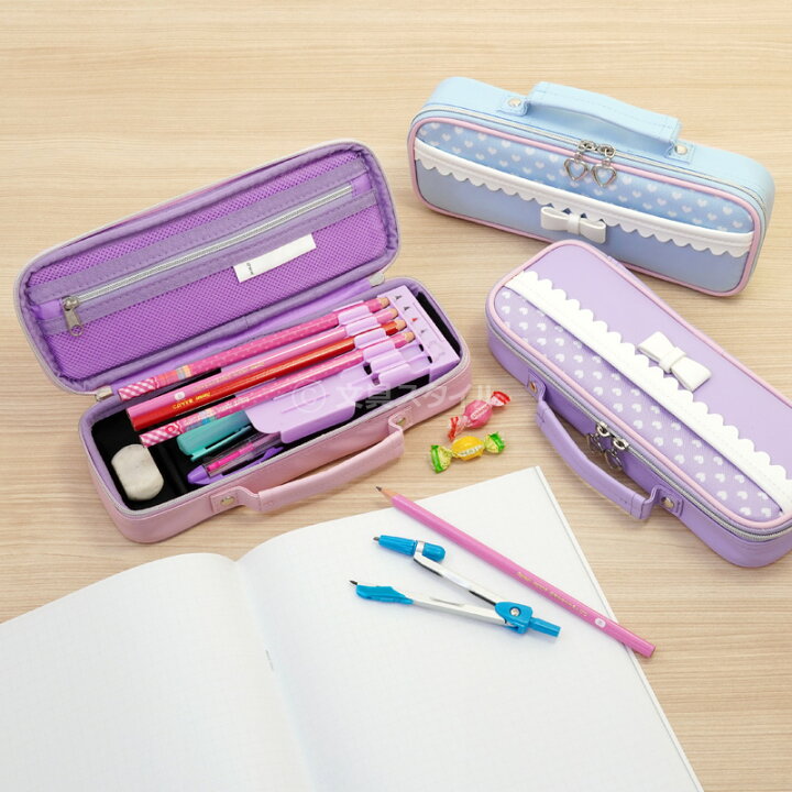 楽天市場 学習文具 筆箱 筆入れ トップライナーペンケース ラブリー 22年モデル かわいい 大容量 子供用 小学生 中学生 高校生 女子 文具スタイル 楽天市場店