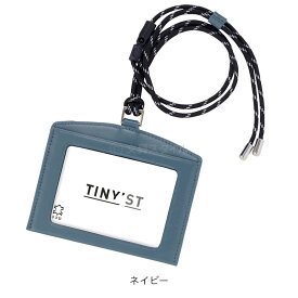 ＼LINEクーポンで100円OFF／【TINYST】【メール便対象・送料・ラッピング無料】タイニスト IDカードケース 本革製 6色 誕生日 Xmas 母の日 父の日ギフトにも