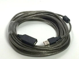 USB2.0 延長ケーブル 長さ10m Type Aコネクタ オス/メス