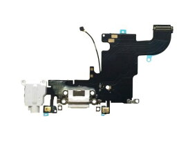 iPhone6S ホワイト用 ライトニング 充電ポート フラットケーブル・モジュール iPhone修理交換用