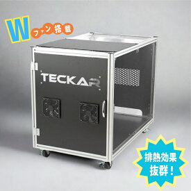 【送料無料】 サーバーラック アルミ構造 横55cm×奥行90cm×高さ75cm PC サーバー 収納 ゲームラック パソコンラック ケース 埃 ほこり USBファン搭載 排熱機能 アルミフレーム ラック キャスター付 防塵ラック CPU ネットワーク機器 耐荷重200kg ステンレス cpu 収納