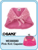 結婚祝い Webkinz Pink オリジナル Capelet Knit