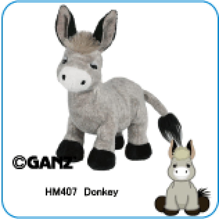 楽天市場】【Webkinz】ウェブキンズ ロバ : Teddy's